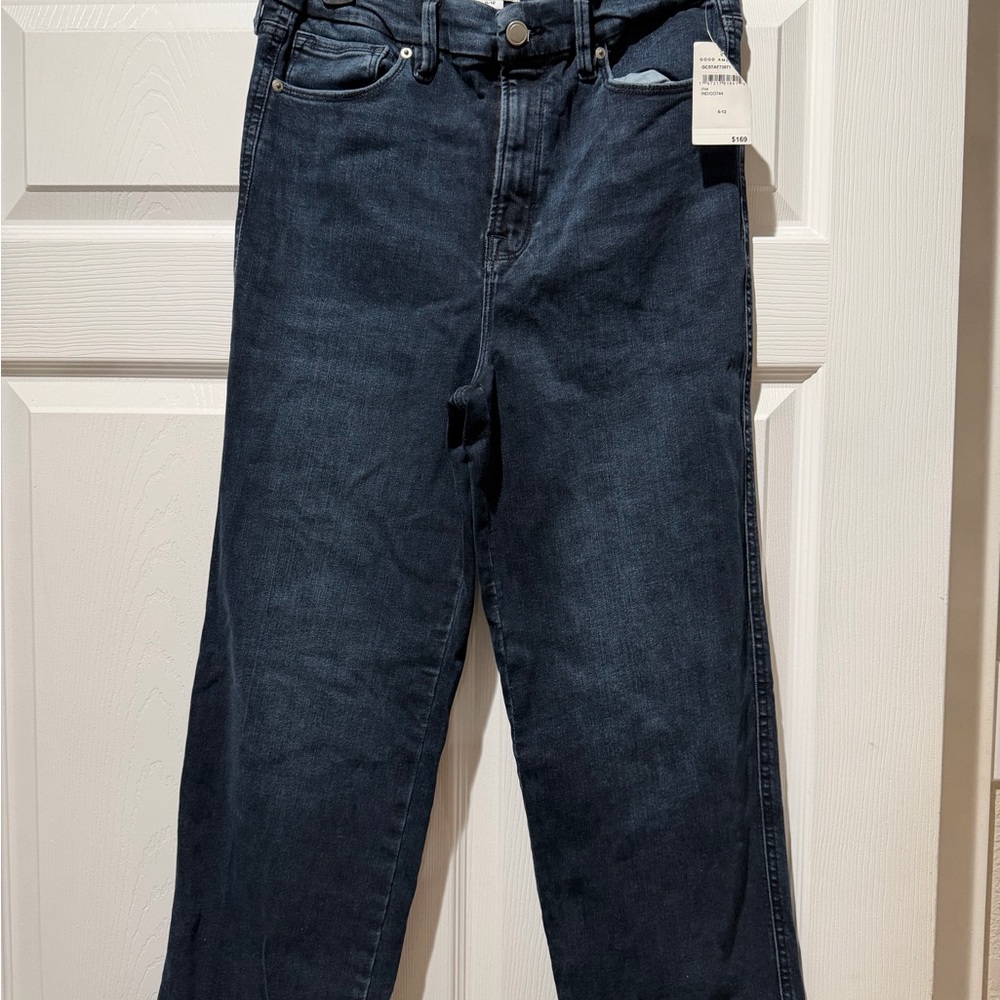 Good American Dark Blue High Rise Jeans